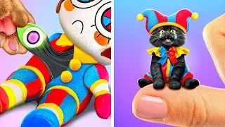 My Cat Escapes Digital Circus! Extreme Digital Circus and Alphabet Lore Makeover