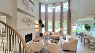 The MOST Beautiful Home Tour You've Ever Seen LUXURY in GOLD New Construction | Model House Tour