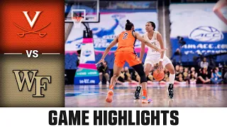 Virginia vs. Wake Forest ACC Women's Basketball Tournament Highlights (2023)