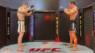 UFC Action Figure Fight: Forrest Griffin vs Mauricio Rua!