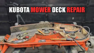 Kubota Mower Deck Repair - Part 1