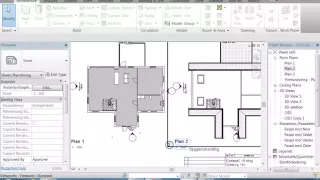 Revit  Architecture 21 Ritningar grundläggande