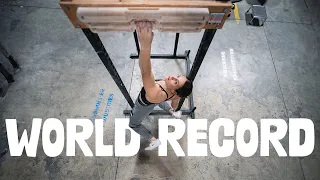 Pro Climber Allison Vest Vs Finger Strength WORLD RECORD ft. Magnus Midtbo