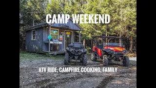 Camp Weekend - 80km ATV Ride, Drone, Pioneer Test Drive, Campfire Cooking, Beer & Family.