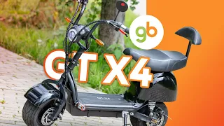 MINI CITYCOCO GT X4 - мини электроскутер Сити Коко с двумя сиденьями для взрослого и ребенка!