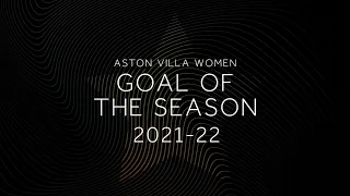 Aston Villa Women Goal of the Season 2021/22