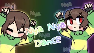 Nya Nya Dance | Animation meme | UNDERTALE? | oc Chara | Flipaclip