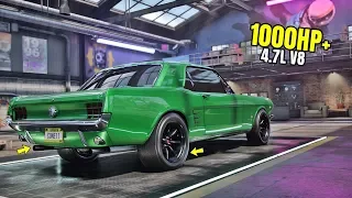 Need for Speed Heat Gameplay - 1000HP+ FORD MUSTANG 4.7L V8 Customization | Max Build