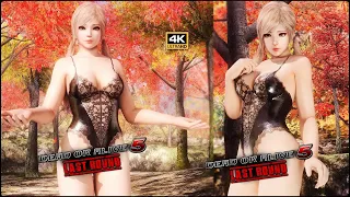 DOA 5 Amy DOAXVV Black Monokini mod 4K