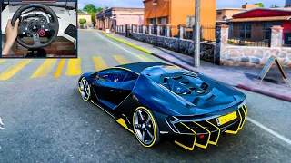 $1.92 Million Lamborghini Centenario Lp 770-4 - Forza Horizon 5 | Logitech G29 Gameplay