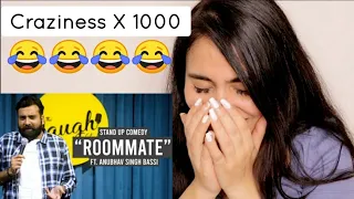 Roommate - Stand up Comedy ft. Anubhav Singh Bassi Reaction | Illumi Girl