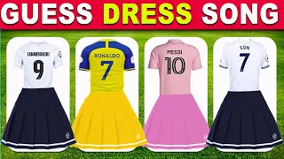 Guess DRESS Song, INJURY, emojis,clubs,of Football Players,Ronaldo,Messi, Neymar|Mbappe