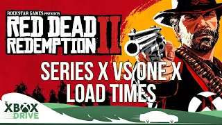 Red Dead Redemption 2 | Xbox Series X Load Time Comparison | Series X vs One X