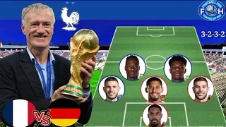 France Confirmed Starting Lineup Vs Germany 🇨🇵 Vs 🇩🇪 24 March 2024 ✅