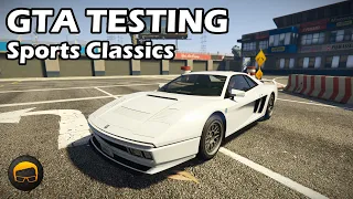 Fastest Sports Classics (2024) - GTA 5 Best Cars Tier List