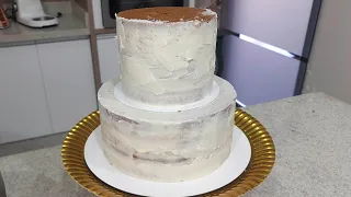 O JEITO MAIS RÁPIDO E SEGURO PARA VC DECORAR UM BOLO DE 2 ANDARES / MUNDO BITA @PARISCAKEDESIGNER