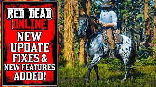 Surprise NEW PATCH in Red Dead Online! Stable & Wagon FIXES, New Features ADDED & MORE! (RDR2)