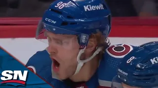 Avalanche's Mikko Rantanen Scores Beauty One-Touch Goal Off Slick Feed From Nathan MacKinnon