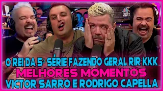 VICTOR SARRO E RODRIGO CAPELLA NO TICARACATICAST - MELHORES MOMENTOS