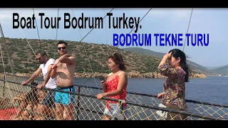 Bodrum Gezilecek koylar  tekne turu. Boat Tour Bodrum Turkey.