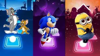 Tom and Jerry vs Sonic vs Minions