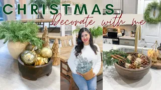 CHRISTMAS DECORATE WITH ME 2022 | Part 1 | NEW Christmas Decor Ideas 🎄