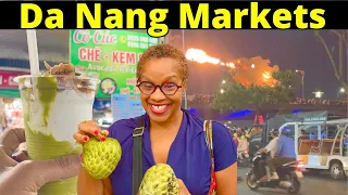 Exploring Da Nang: Bac My An and Son Tra Night Market Dragon Bridge Fire Show!
