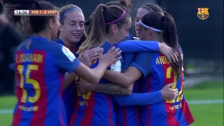 [HIGHLIGHTS] FUTBOL FEM (Lliga): FC Barcelona – Athletic Club (2-1)