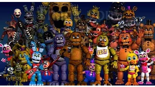 FNAF World Time Lapse