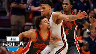 Ohio State at Illinois | Highlights | Big Ten Men's Basketball | Jan. 24, 2023