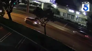 Police release video of hit and run collision that killed pedestrian