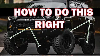The Right Way To Put Bigger Tires On Your New Truck Or Suv
