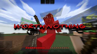 WORTH NOTHING - Minecraft pvp Montage // zeqa