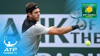 Juan Martin del Potro's 2018 Winning Run: Best Moments & Shots