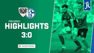 Highlights: SC Preußen Münster - FC Schalke 04 II (3:0)