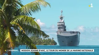 Mission Jeanne D'Arc, le tour du monde de la marine nationale.