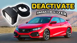 How to Deactivate a Honda Immobilizer