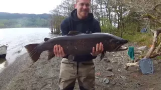 Ferox 85 Group - 21lb ferox trout catch and release - Loch Awe,May 2013.