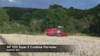 MF Combine 520 Harvest 2011