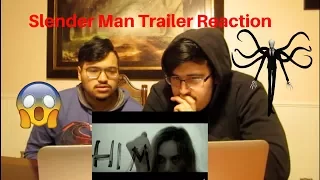 SLENDER MAN OFFICIAL TRAILER REACTION!  * SCARY*