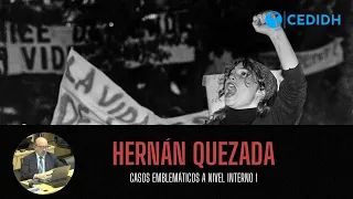 A 50 años del Golpe de Estado en Chile: Casos emblemáticos a nivel interno I - Hernán Quezada