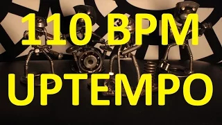 110 BPM - Uptempo Pop Rock - 4/4 Drum Track - Metronome - Drum Beat