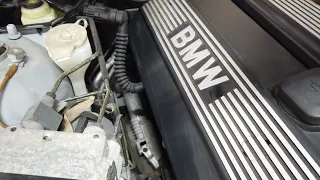 Двигатель BMW e39 m52b25 с пробегом 60000