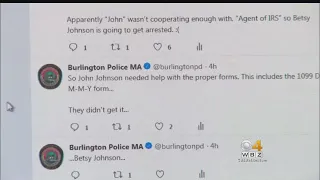 Burlington Police Scam Scammers
