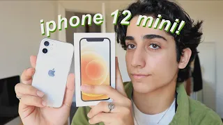 iphone 12 mini unboxing + accessories!!