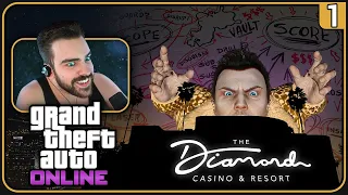 Your Vault Won't Survive My Master Plan! - GTA Online Casino Heist Part 1 [Preps] (VOD)