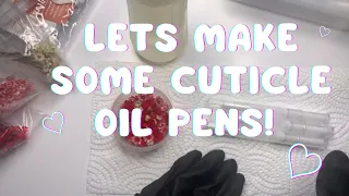 How To Make Cuticle Oil Pens ♡ NailholicStudio