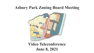 Asbury Park Zoning Board Meeting - June 8, 2021