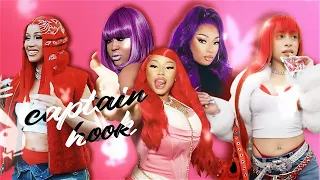 Megan Thee Stallion - Captain Hook (Feat. Nicki Minaj, Ice Spice, Cardi B & Cupcakke) [MASHUP]