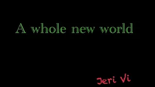 A whole new world - karaoke female part only